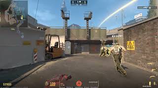 CS2 Overpass - r0pz Fast ABC + Heaven Smokes