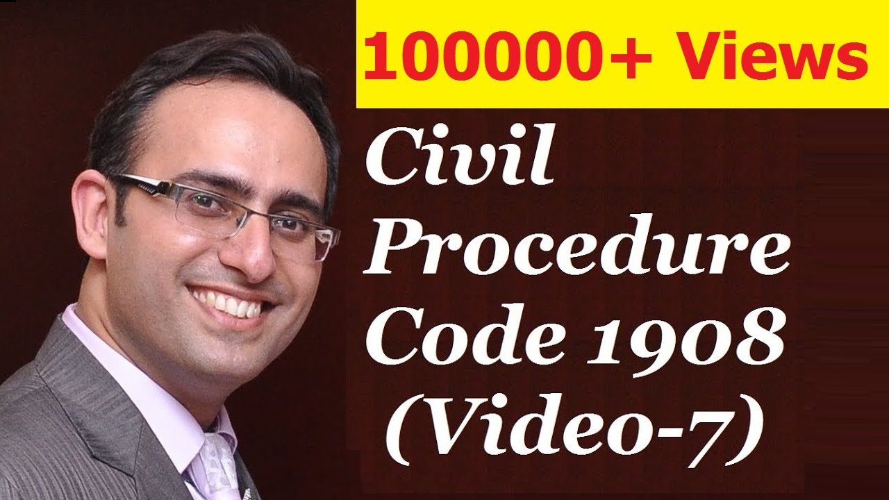 CPC 1908 [Video-7] - Doctrine Of Res Subjudice