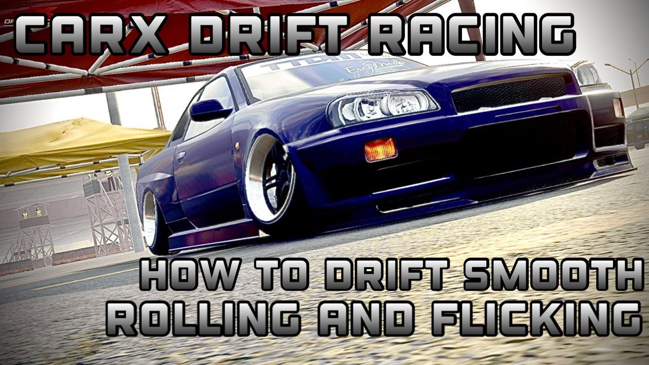 CarX drift racing how to drift smooth rolling and flicking (how to roll