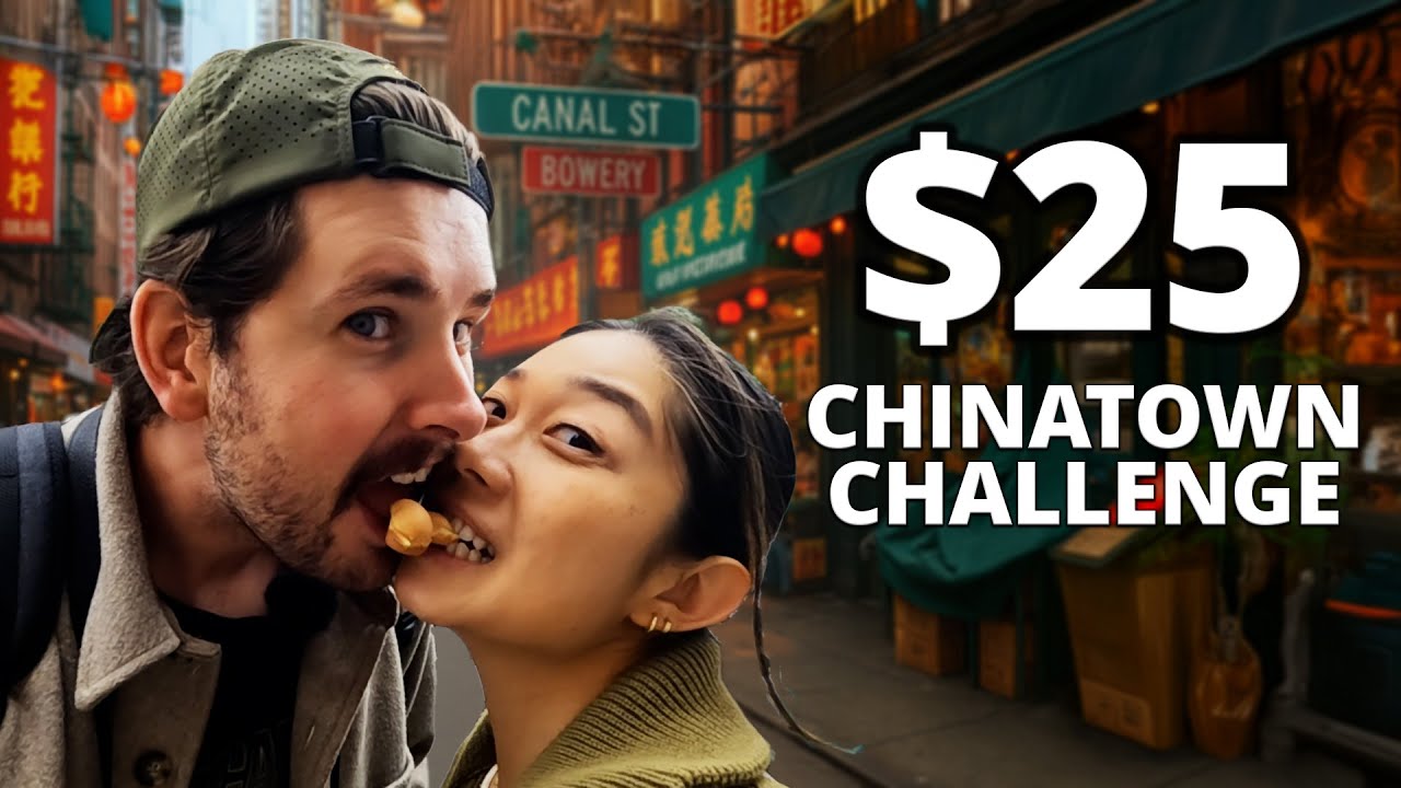 Voor $25 ETEN in Chinatown NEW YORK CITY (HEEL VEEL)