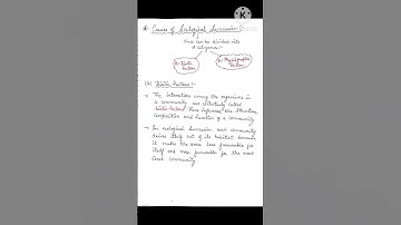 Ecological succession / Ecology and Environmental science