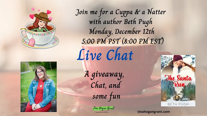A Cuppa & A Natter (Live Chat) With Author Beth Pugh
