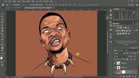 How to cartoon yourself using Adobe Illustrator & Photoshop using a MOUSE✅💯, 📵no Drawing Tablet😍😎✌🙌