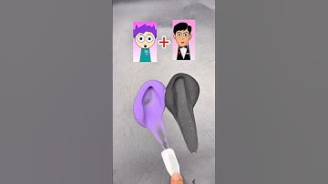 Squid game Color Mixing #thanos #colormixing #satisfying #usa #trending