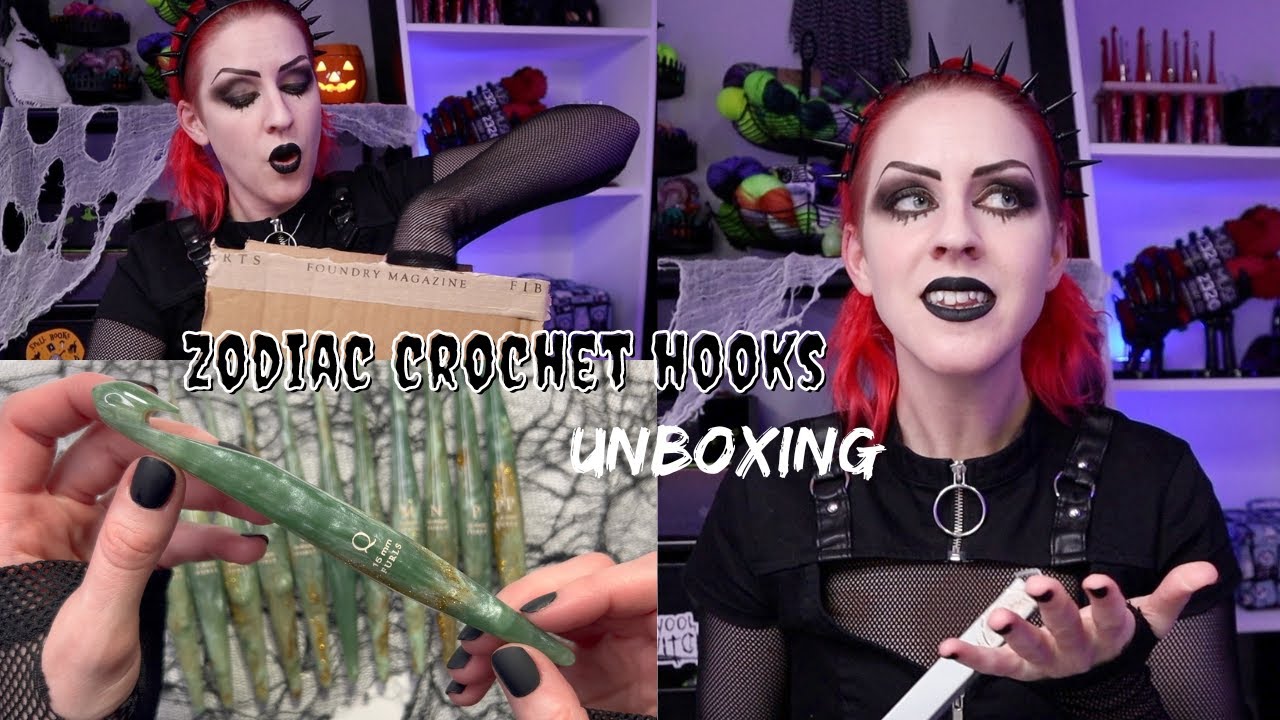 Unboxing Zodiac Crochet Hooks ~ Capricorn