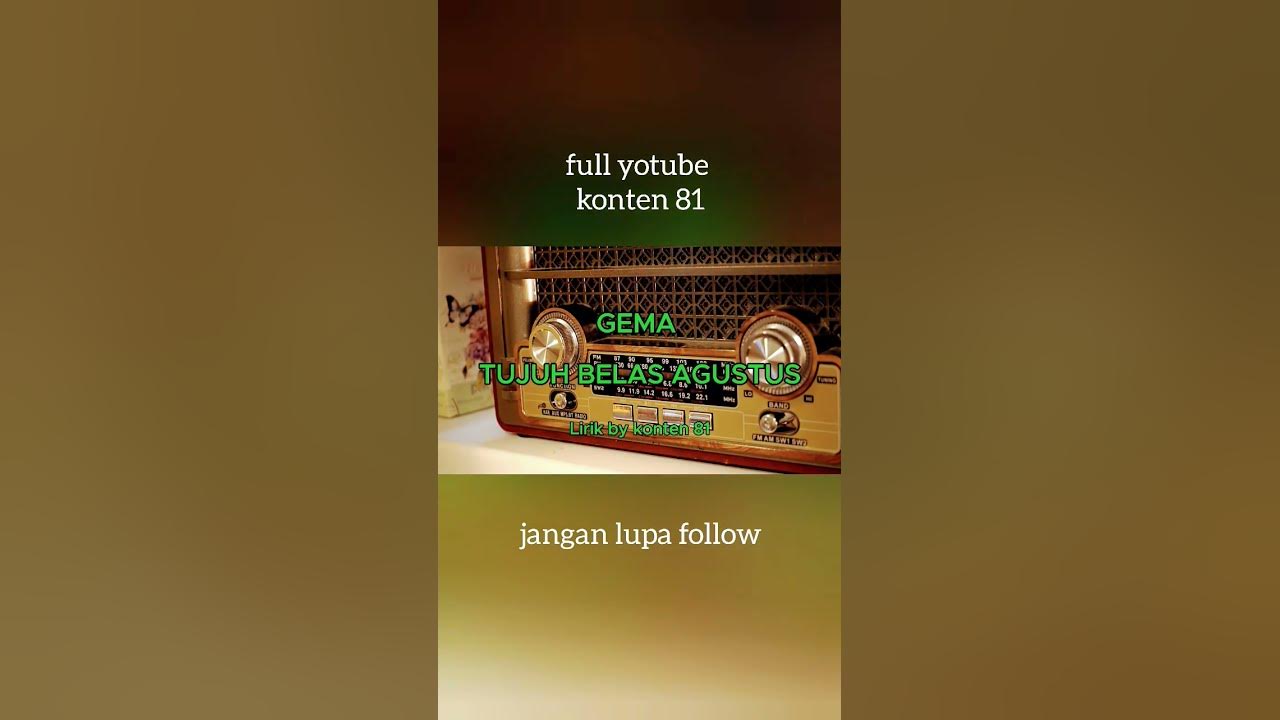gema tujuhbelas agustus  #17agustus #lagu17agustus #lagu17agustustahun45
