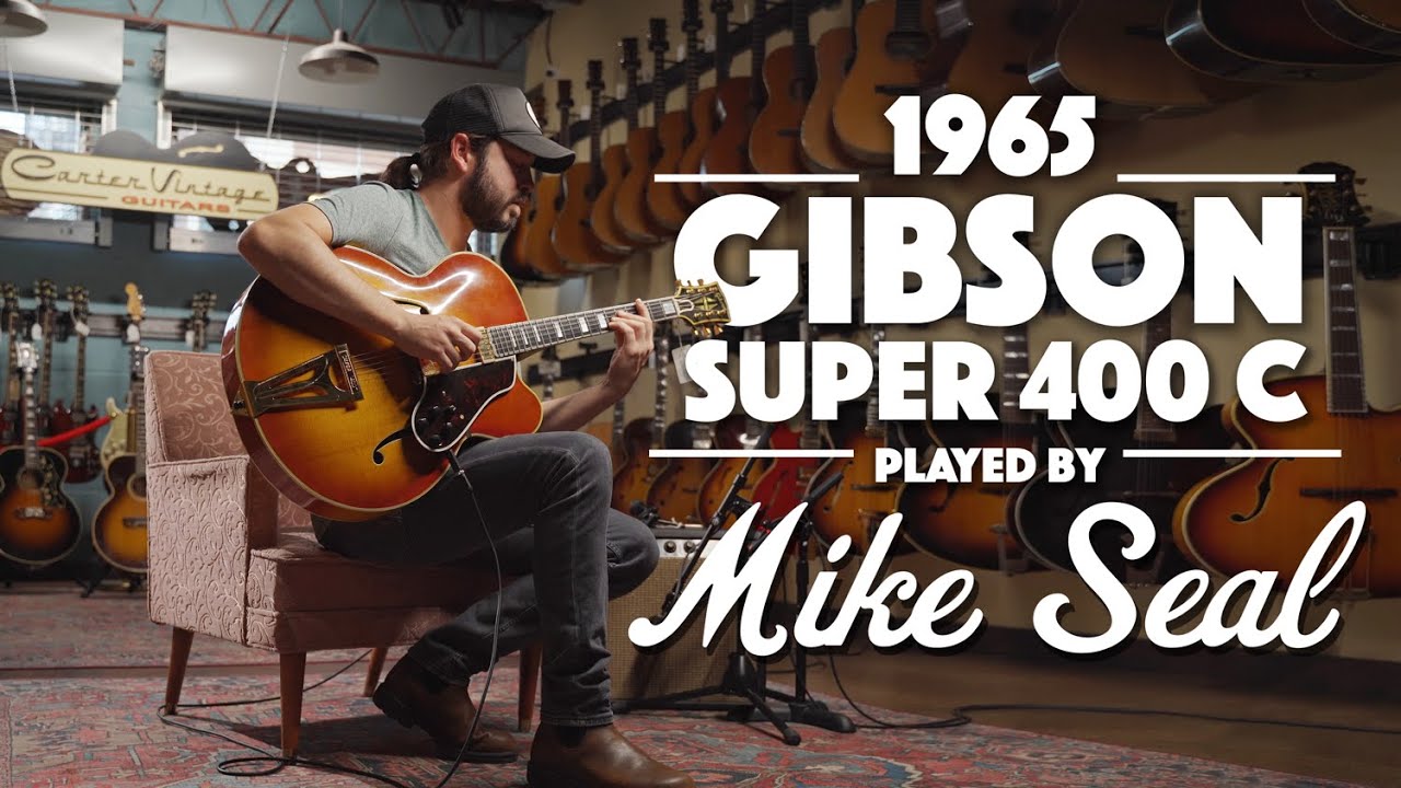 1965 Gibson Super 400 played by Mike Seal
