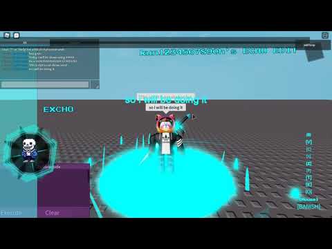 ROBLOX SCRIPT SHOWCASE: E X C H O (Echo Edit) Part 1 (READ DESC)