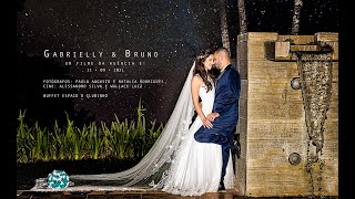 O filme do casamento de Gabrielly e Bruno. | Same day edit