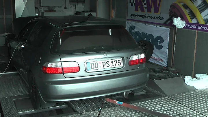 Honda Civic EG5 (D16Z6) - GT3076R @1bar (14,5 psi ) 01/02