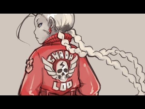 Sketch Cammy drawing process