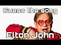 Guess the song: Elton John