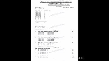 10 Class New Biology Pairing Scheme 2023-SLO based Scheme Punjab board