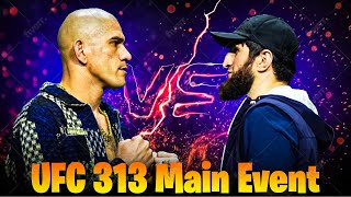 UFC 313 Main Event: Alex Pereira vs. Magomed Ankalaev Fight