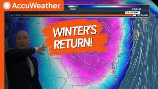 Winter is BACK! Arctic Air Rushes in Next Week. Snow? screenshot 1