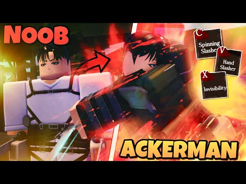 I BECAME LEVI ACKERMAN To Kill The BEAST TITAN For 24HRS in Untitled Attack On Titan!…
