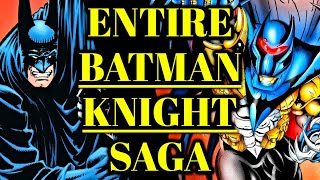 The Complete Batman Knight Saga - KnightFall, KnightQuest,Knights End , Prodigal & Troika Explored