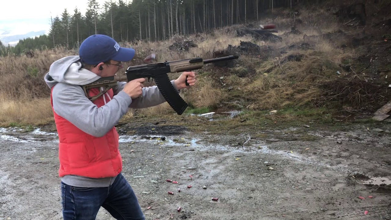 Kalashnikov USA KS-12T mag dump