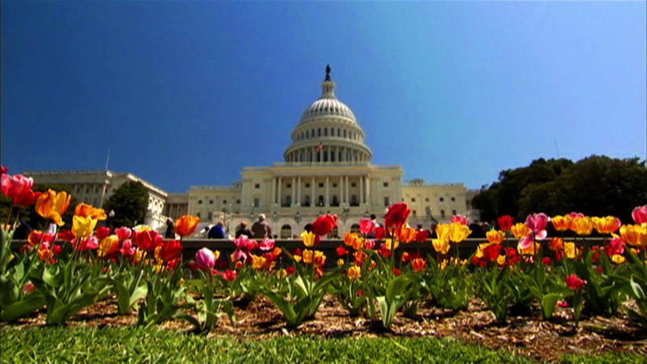 U.S. Capitol Grounds in Spring - YouTube