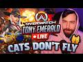 Overwatch: Proving "Cats Don't Fly" 🐱💥 | Ashe Ranked (Open Lobby)