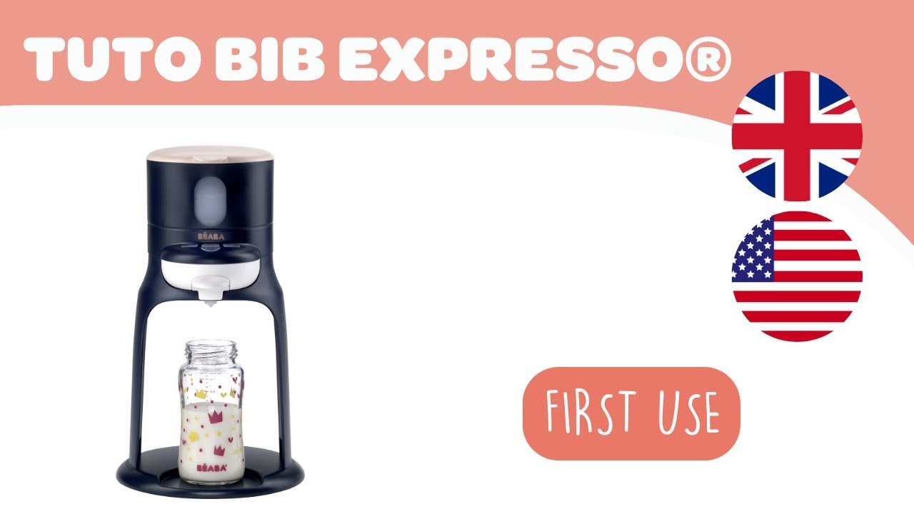 BEABA - BIB EXPRESSO NEW - Instructions for use : first use or when not in  use for a long time 