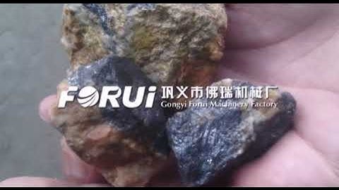 Antimony Ore Gravity Separation with FORUI Lab Machinery