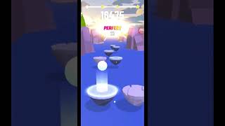 hop ball 3d | endless dawn | record : 17950 #hopball3d #amanotes #shorts