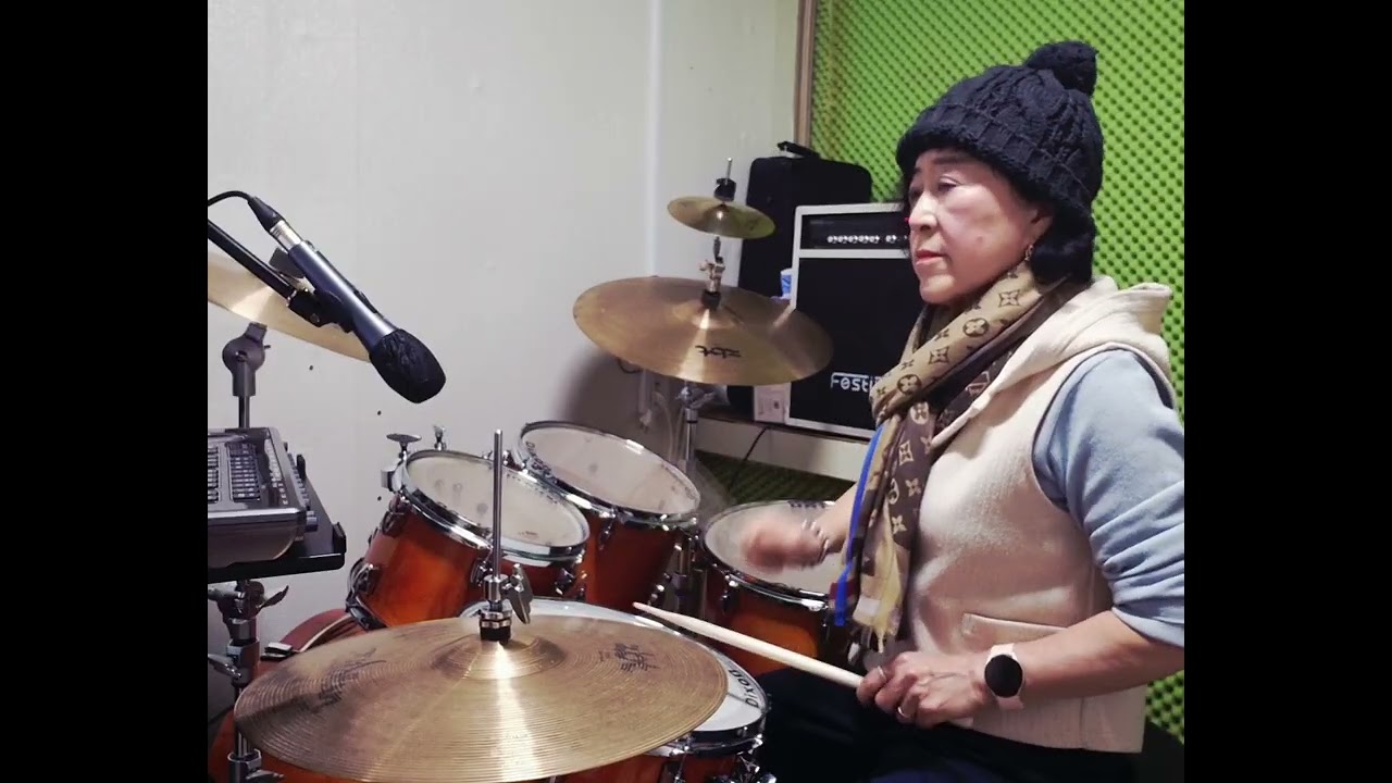 이쁜시니어 드럼