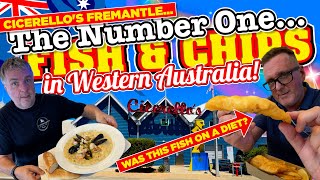 I tried Cicerello’s in Fremantle the No 1 FISH & CHIPS in WESTERN Australia with a BRITISH EXPAT!