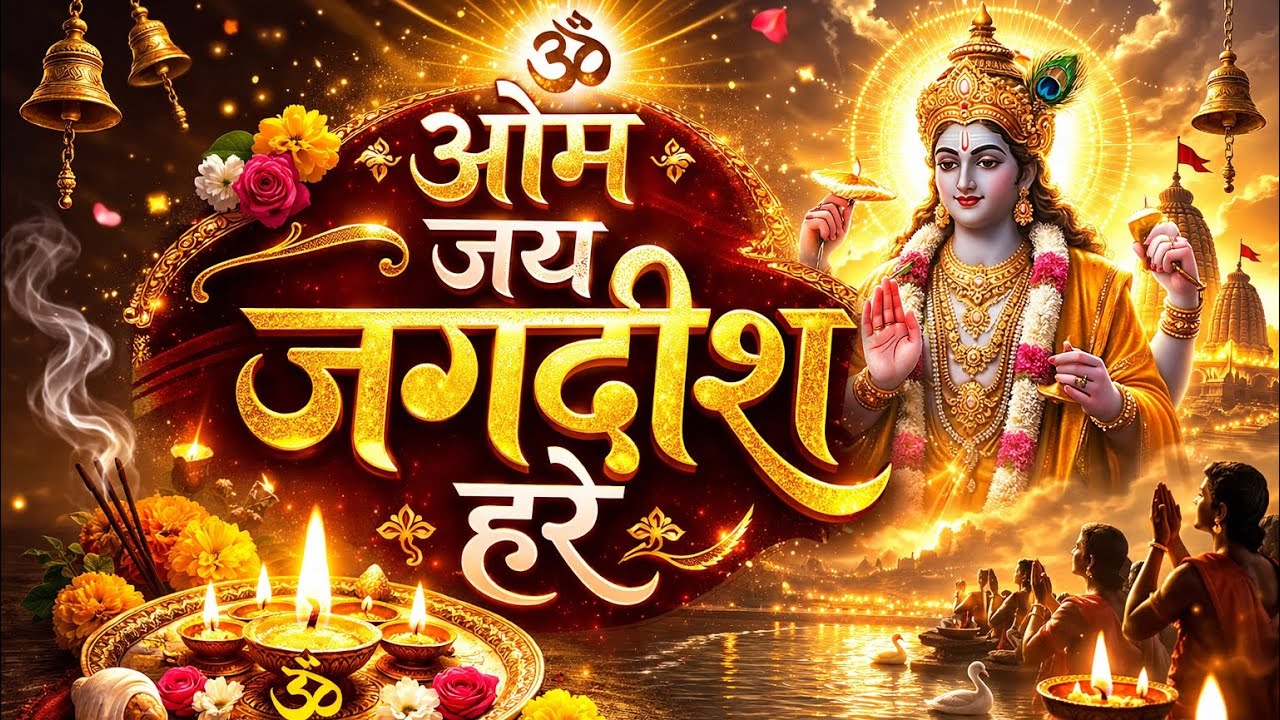 Om Jai Jagdish Hare | ॐ जय जगदीश हरे | Full Aarti | Evening Bhajan | Most Powerful Aarti 2026