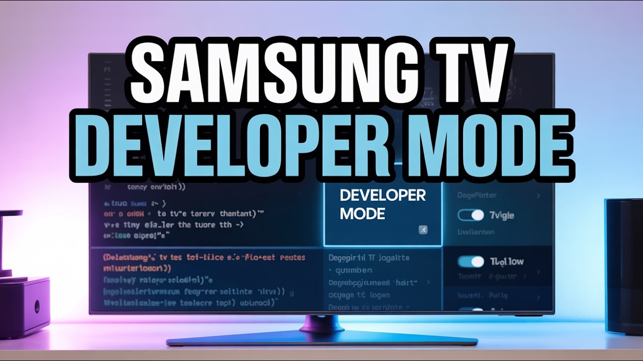 How to Enter Developer Mode on a Samsung Smart TV - YouTube