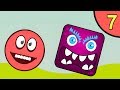 Несносный красный шар. Покатушки #7. Мультик ИГРА Red Ball 5 World на Игрули TV