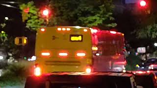 MTA LFSAs LFS HEV XN40 NYC Bus Bx1 LTD Bx2 Bx11 Bx18A BxM4 Grand Concourse NIS Not in Services