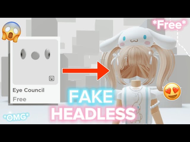 OMG NEW FAKE HEADLESS HACK 😍✨😎 *IT WORKS* 