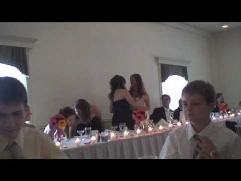 Brandt & Erin's Wedding -- The Toasts