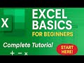 Excel Basics Explained | Start Your Excel Journey Today! | Excel Simplified