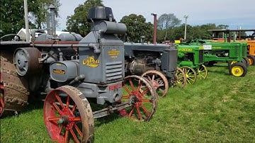 Tractors at the 2019 Rock River Thresheree