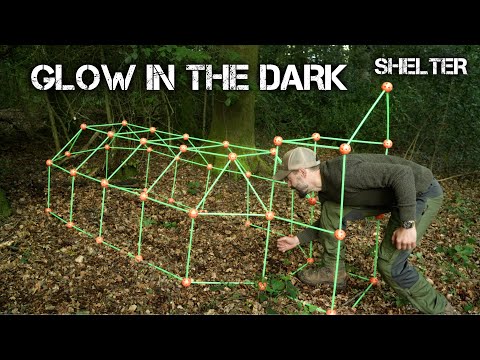 Solo Overnight in ‘Glow in the Dark’ shelter