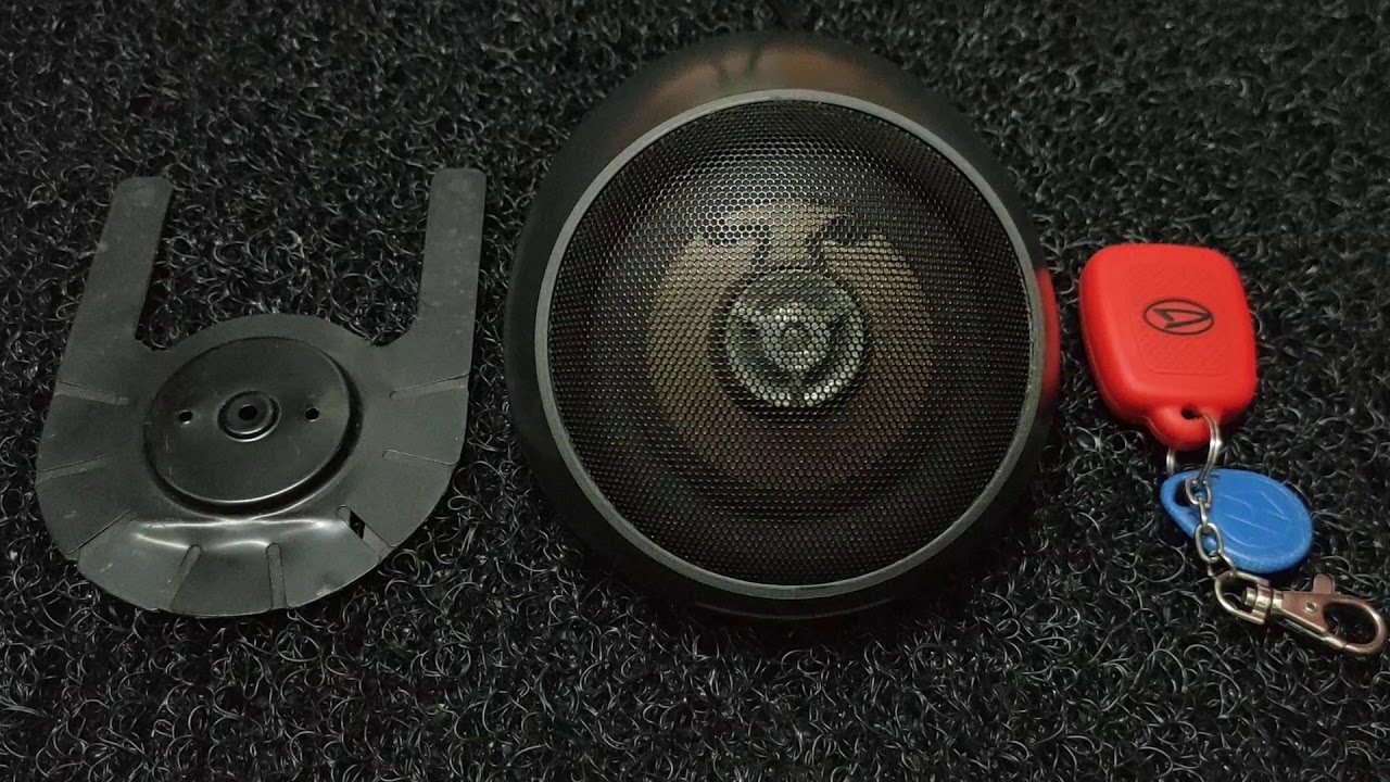 Alpine center speaker DLB-100R - YouTube