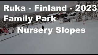 Download Lagu Ruka | Finland | 2023 | Family Park | Nursery Slopes MP3