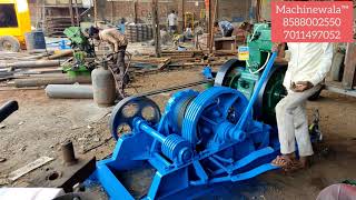 Diesel Engine Operated Winch Machine/Builder Hoist/बोरिंग मशीन/पानी की टंकी बनाने की लिफ्ट मशीन