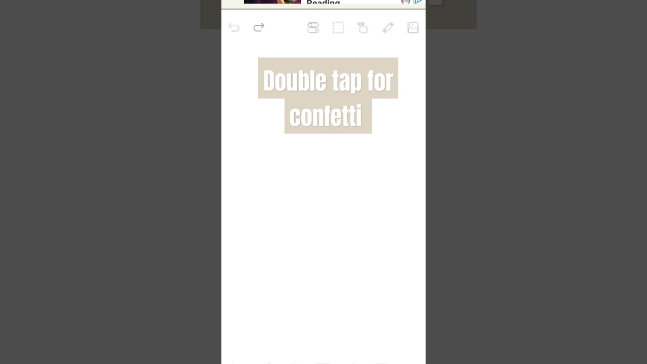 DOUBLE TAP 4 CONFETI