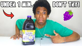 96oz WELCHES'S Grape Juice Chug In SECONDS