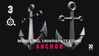 Game Asset Anchor | Autodesk3dsMax/SubstancePainter