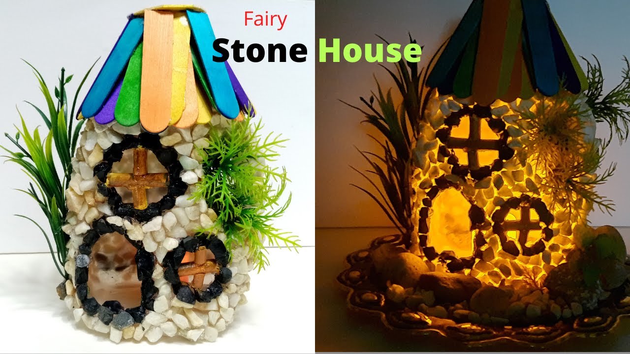 Fairy House DIY || How To Make A Stone Fairy House | Fairy Tail House