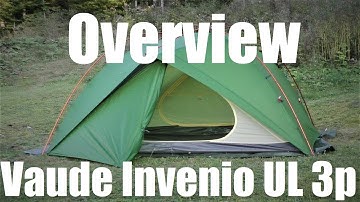 Vaude Invenio UL 3p - tent overview