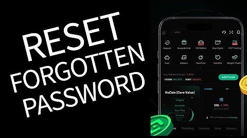 How to Reset Forgotten Trading Password on KuCoin App 2025?