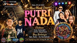 LIVE MANUK DANGDUT PUTRI NADA - PESTA HAJAT BPK. RASTO - IBU NURHALIMAH || KHITANAN : ANAS SUBANGKIT