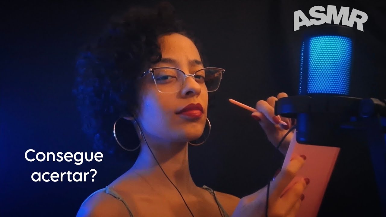 ASMR, MAS VOCÊ SÓ PODE DORMIR SE ACERTAR UMA QUESTÃO! - Nível difícil 👀