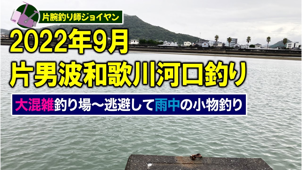 泉佐野 釣り 駐車場から白灯台まで1キロをカート押して過酷な本年最後の釣行です Youtube